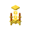 Orange Golden Chandelier icon