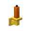 Orange Golden Wall Candle icon
