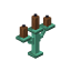Oxidized Brown Copper Candelabra icon