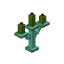 Oxidized Green Copper Candelabra icon