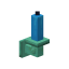 Oxidized Light Blue Copper Wall Candle icon