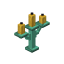 Oxidized Yellow Copper Candelabra icon