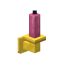 Pink Golden Wall Candle icon