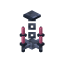 Pink Iron Chandelier icon