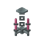 Pink Silver Chandelier icon
