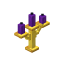 Purple Golden Candelabra icon