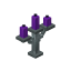 Purple Silver Candelabra icon