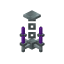 Purple Silver Chandelier icon