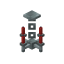 Red Silver Chandelier icon