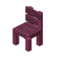 Stripped Crimson Chair icon