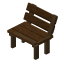 Stripped Dark Oak Bench icon