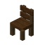 Stripped Dark Oak Chair icon
