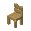 Stripped Oak Chair icon