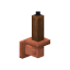 Waxed Brown Copper Wall Candle icon