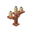 Waxed Copper Candelabra icon
