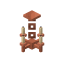 Waxed Copper Chandelier icon