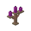 Waxed Exposed Magenta Copper Candelabra icon