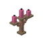 Waxed Exposed Pink Copper Candelabra icon