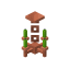 Waxed Lime Copper Chandelier icon