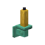 Waxed Oxidized Yellow Copper Wall Candle icon