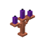 Waxed Purple Copper Candelabra icon