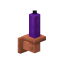 Waxed Purple Copper Wall Candle icon