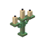 Waxed Weathered Copper Candelabra icon