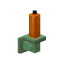 Waxed Weathered Orange Copper Wall Candle icon