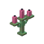 Waxed Weathered Pink Copper Candelabra icon