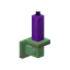 Waxed Weathered Purple Copper Wall Candle icon