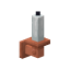 Waxed White Copper Wall Candle icon