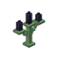 Weathered Black Copper Candelabra icon