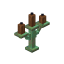 Weathered Brown Copper Candelabra icon