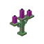 Weathered Magenta Copper Candelabra icon
