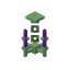 Weathered Purple Copper Chandelier icon