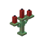 Weathered Red Copper Candelabra icon