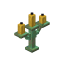 Weathered Yellow Copper Candelabra icon