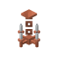 White Copper Chandelier icon