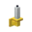 White Golden Wall Candle icon