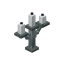 White Silver Candelabra icon