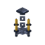 Yellow Iron Chandelier icon