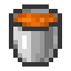 Orange Water Bucket icon