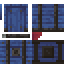 Blue Postbox icon