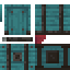 Cyan Postbox icon