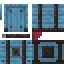 Light Blue Postbox icon
