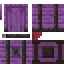 Purple Postbox icon