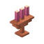 Candleholder Copper Pink icon