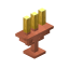 Candleholder Copper Yellow icon