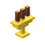 Candleholder Golden Brown icon