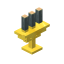 Candleholder Golden Gray icon